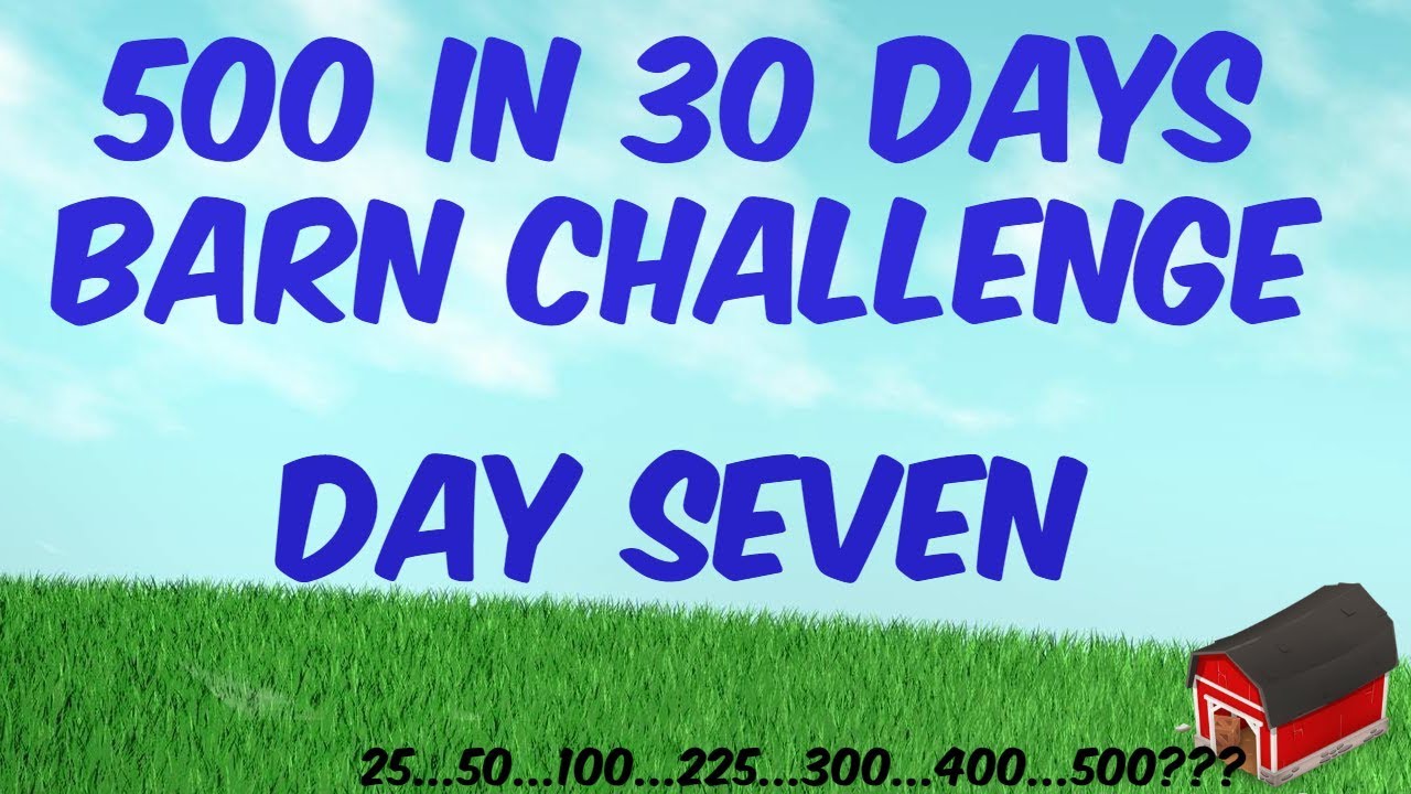 HAY DAY-500 in 30 days BARN CHALLENGE!! Day Seven!!