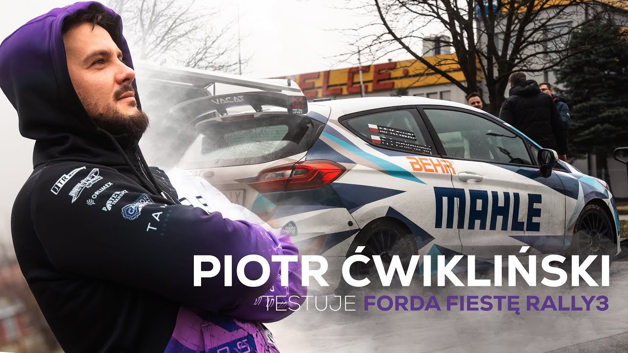 Ford Fiesta Rally3 - Piotr Ćwikliński - Tor Kielce