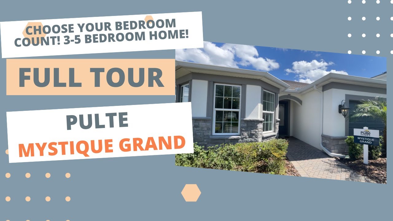 Pick Your Bedroom Count!! Full Tour of the Pulte 