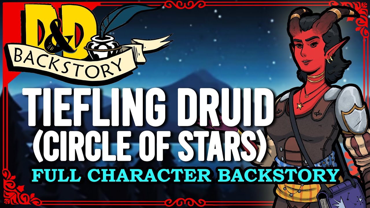 Thalias Frae - Tiefling Druid  | DnD Backstory