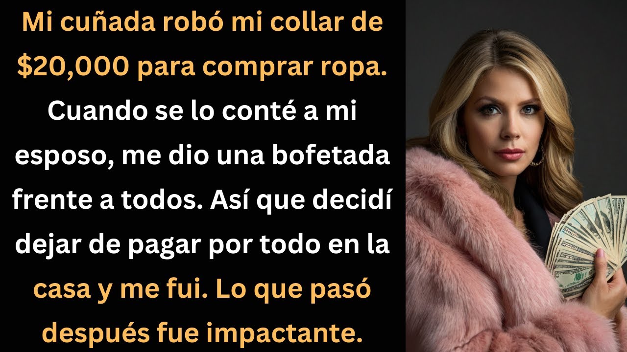 ¡Mi Cuñada Robó Mi Collar, Luego Mi Esposo Hizo Lo Impensable – Lo Que Siguió Te Sorprenderá!
