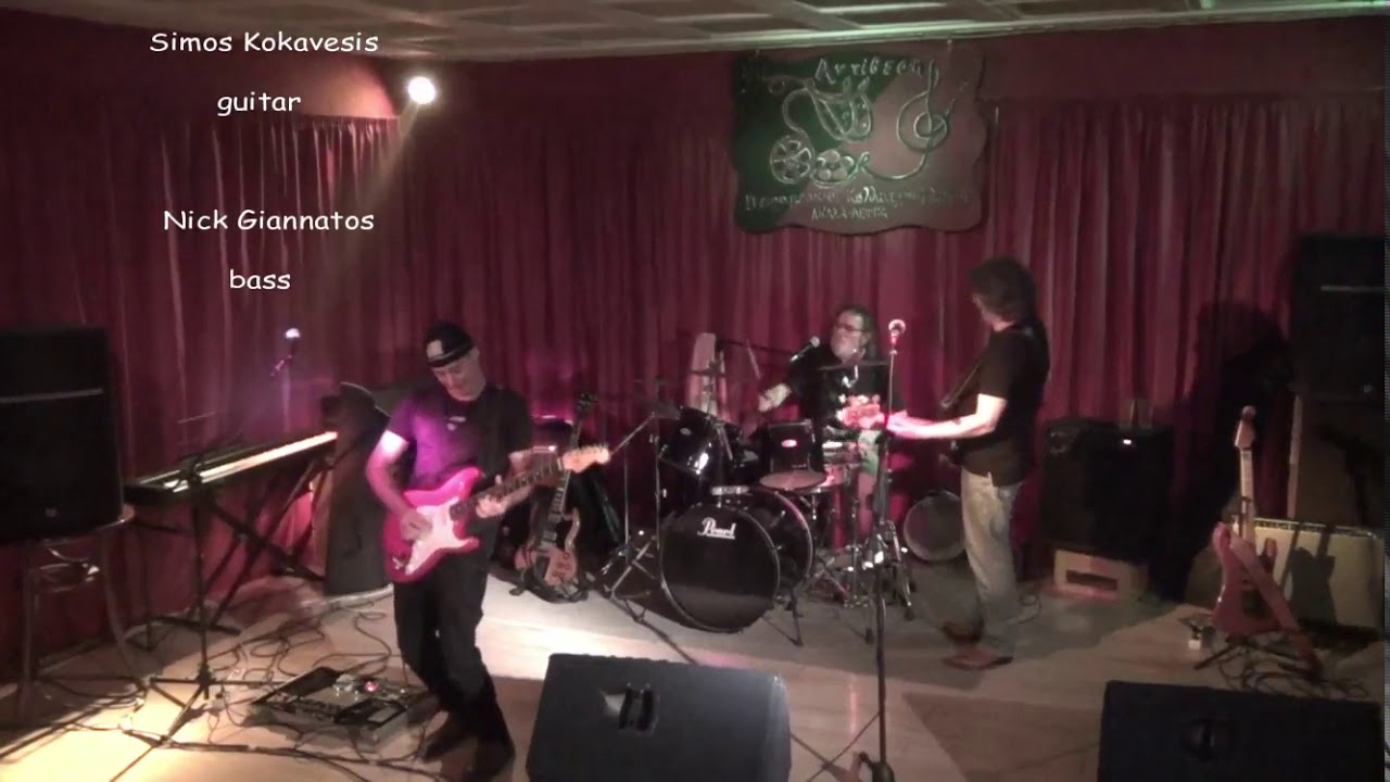 Lucas Sideras Trio-Fuck The System, Antithesi 19/05/2018