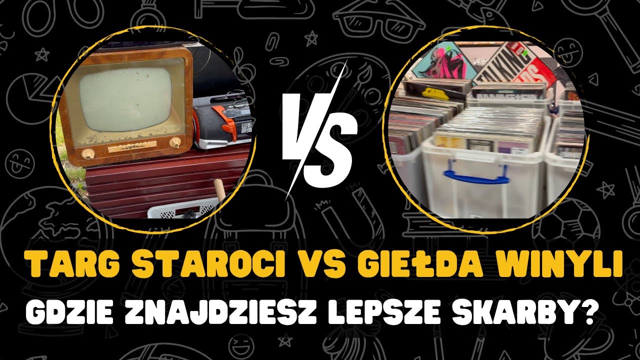 Winyle za grosze czy kolekcjonerskie rarytasy? Targ vs Giełda - Skierniewice
