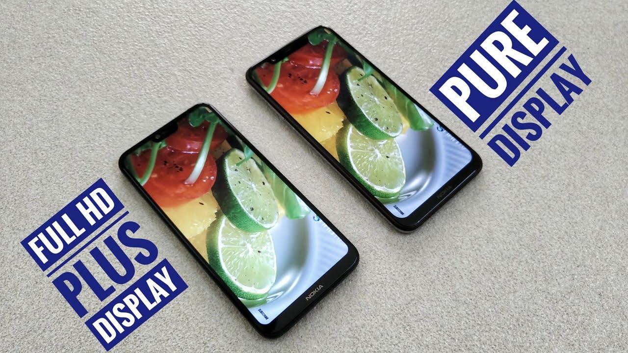 Nokia 8.1 Pure Display HDR10 Vs Nokia 6.1 Plus Full HD Plus Display! Any Difference?