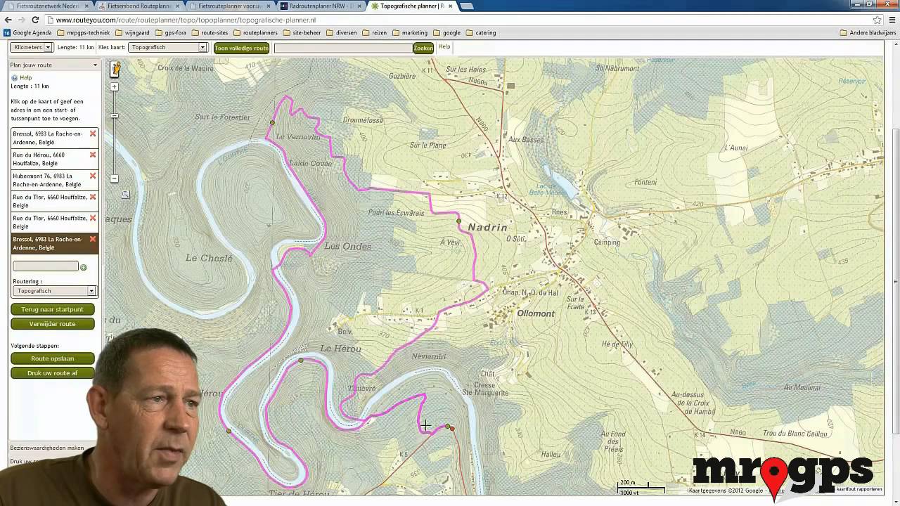 Introductie van de videocursus 'Op pad met de Garmin GPS' - speciaal voor fietsen en wandelen