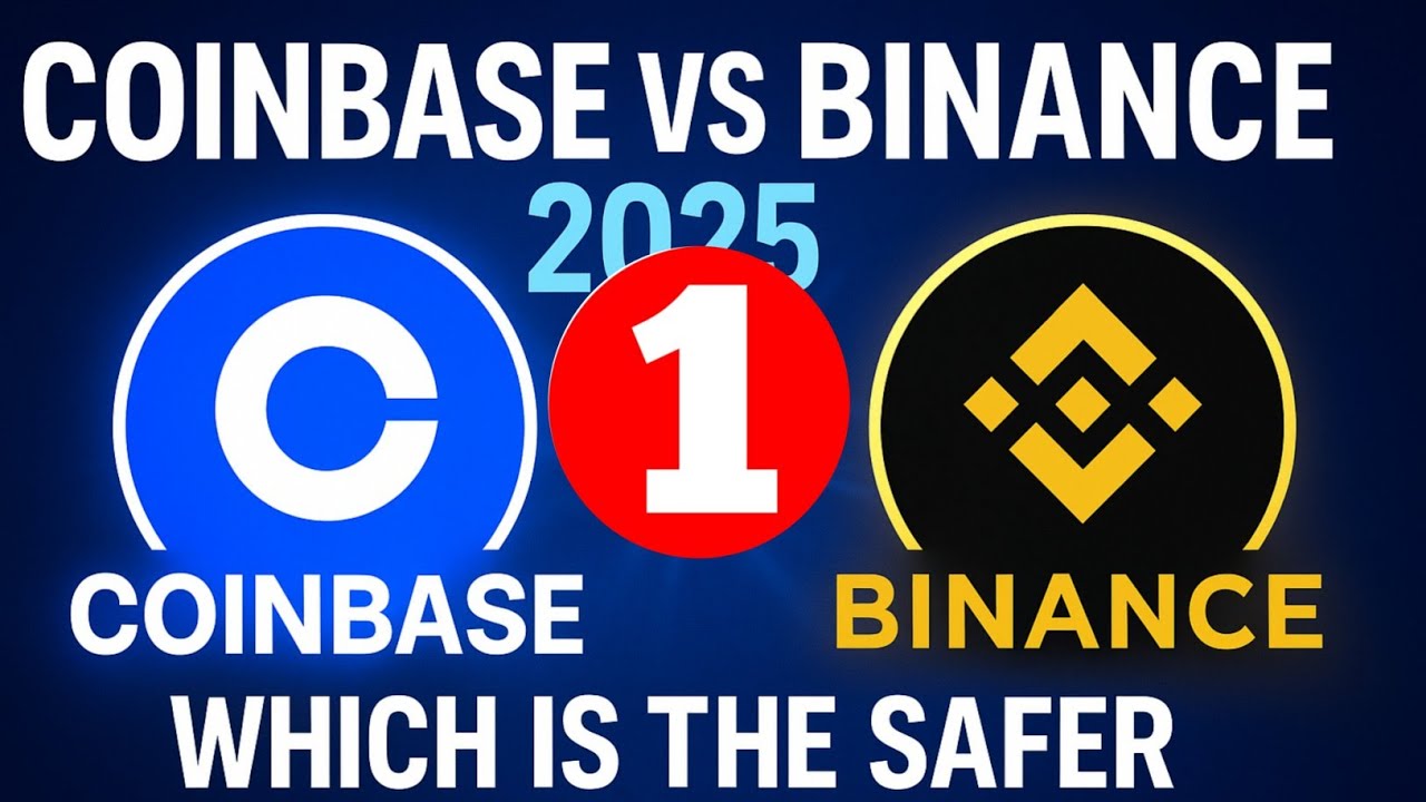 Coinbase vs Binance 2025 | Which Is the Safer Crypto Exchange? Best Crypto Exchange For Trading