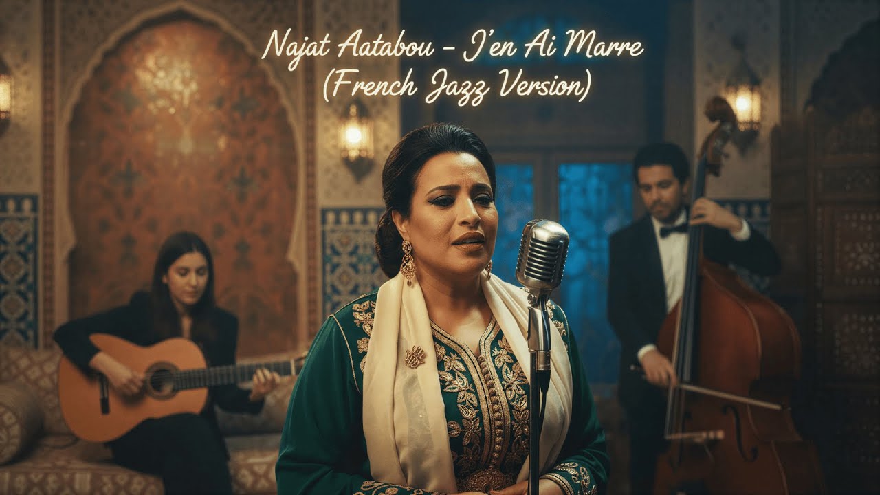 Najat Aatabou – J'en Ai Marre (French Jazz Version) نجاة عتابو – أنا جيت أنا جيت