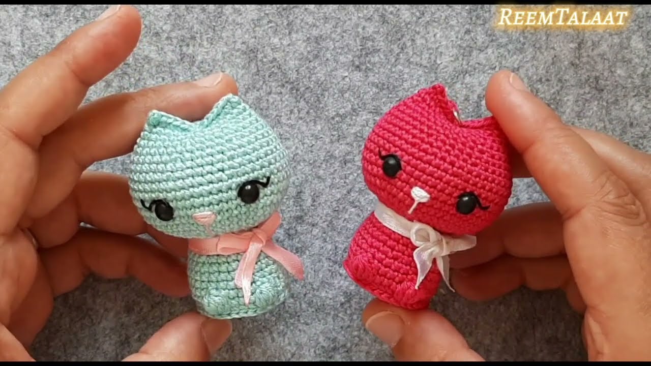 #قطة_اميجرومى_ميداليه🐈🐱#amigurumi_cat_medal