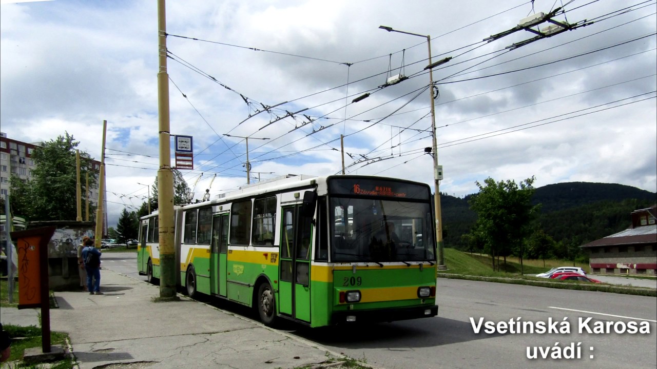 Škoda 15 Tr 10/7 #209 | Hájik - Žel. Stanica | DPMŽ