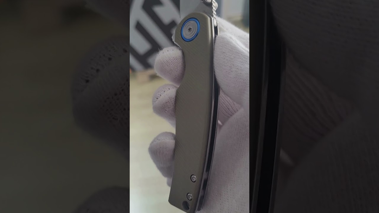 B&ouml;ker Messer Flipper im Detail: Ein Schmuckst&uuml;ck mit Kugellager