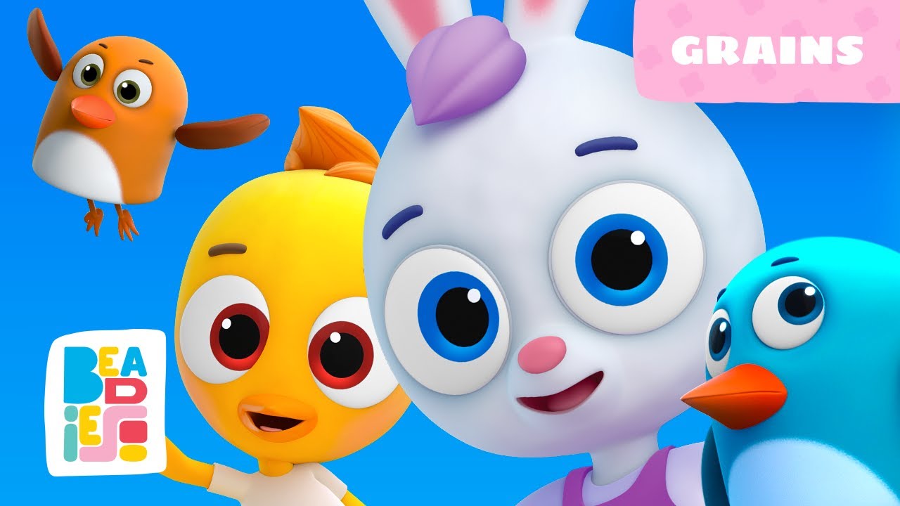 Beadies — Grains 🌾 — Episode 10 Season 1 🤍 Learning Cartoons for Kids