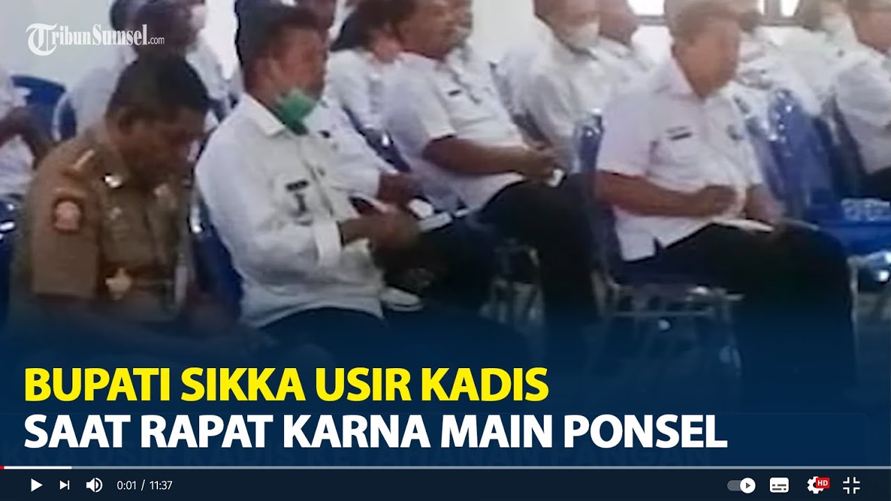 Bupati Sikka Ngamuk dan Usir Kadis Ketahanan Pangan, Diduga Bermain Ponsel saat Rapat