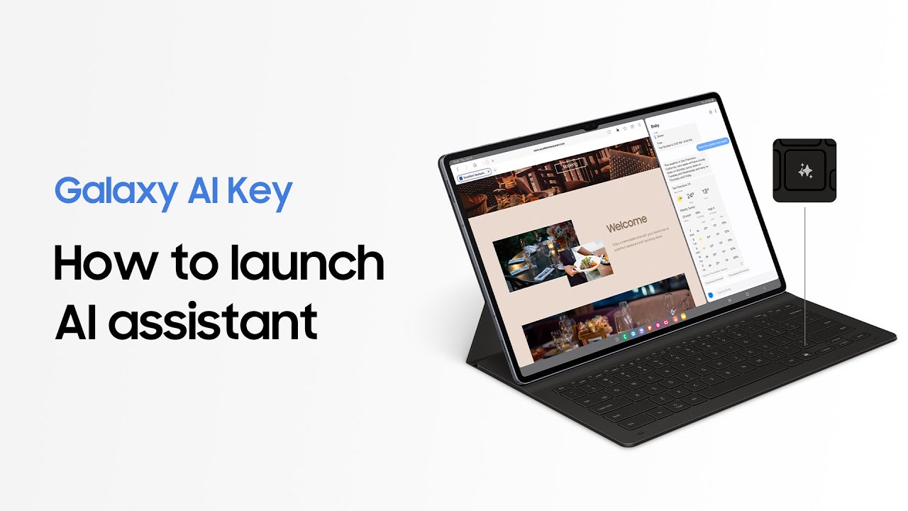 How to use Galaxy AI Key | Galaxy AI | Galaxy Tab S10 Series | Samsung
