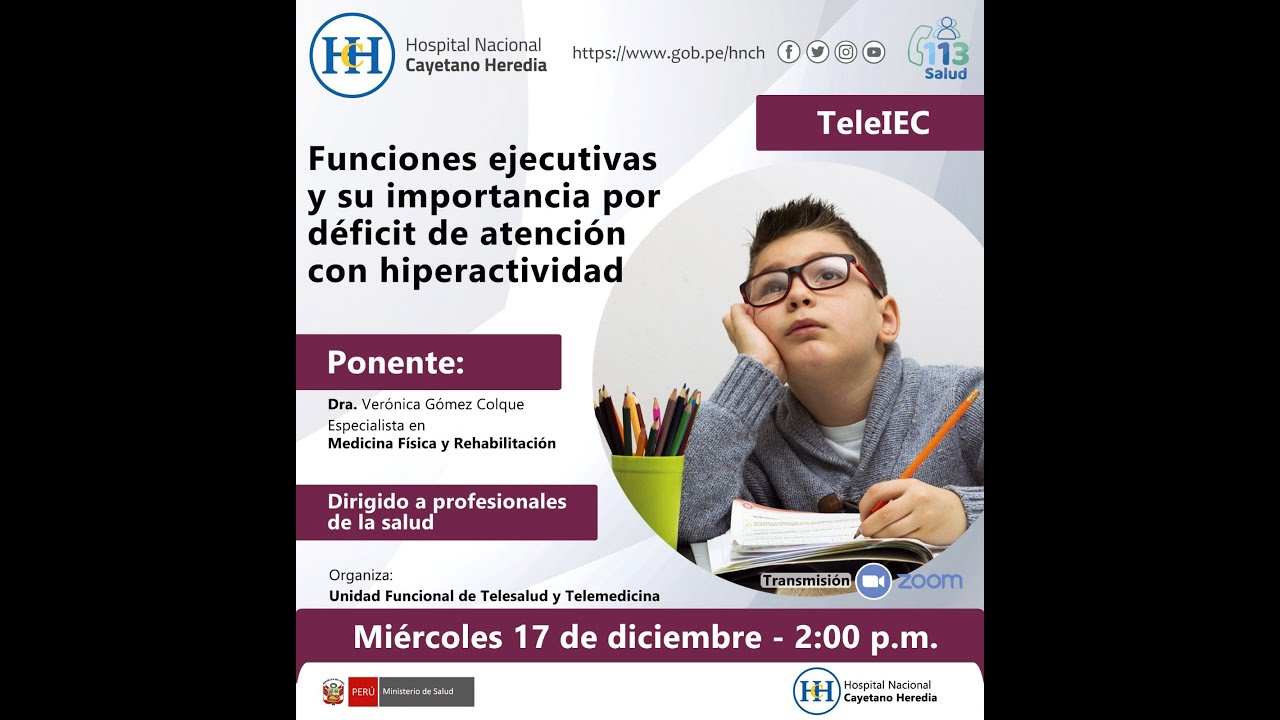 Funciones ejecutivas y su importancia en el Trastorno por déficit de atención/hiperactividad