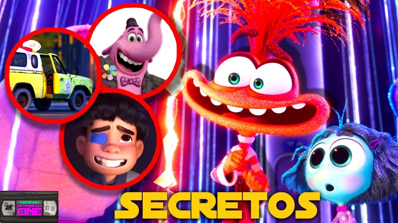 Inside Out 2 (Intensamente 2) -Secretos! Easter eggs de Pixar! Curiosidades!