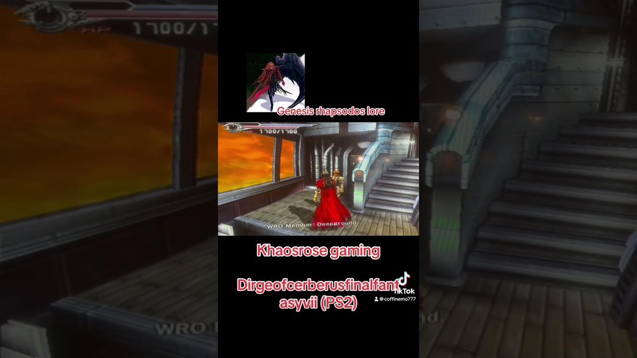 Genesis’s connection to the final fantasy VII remake trilogy timeline lore ( Dirge of Cerberus FVII)
