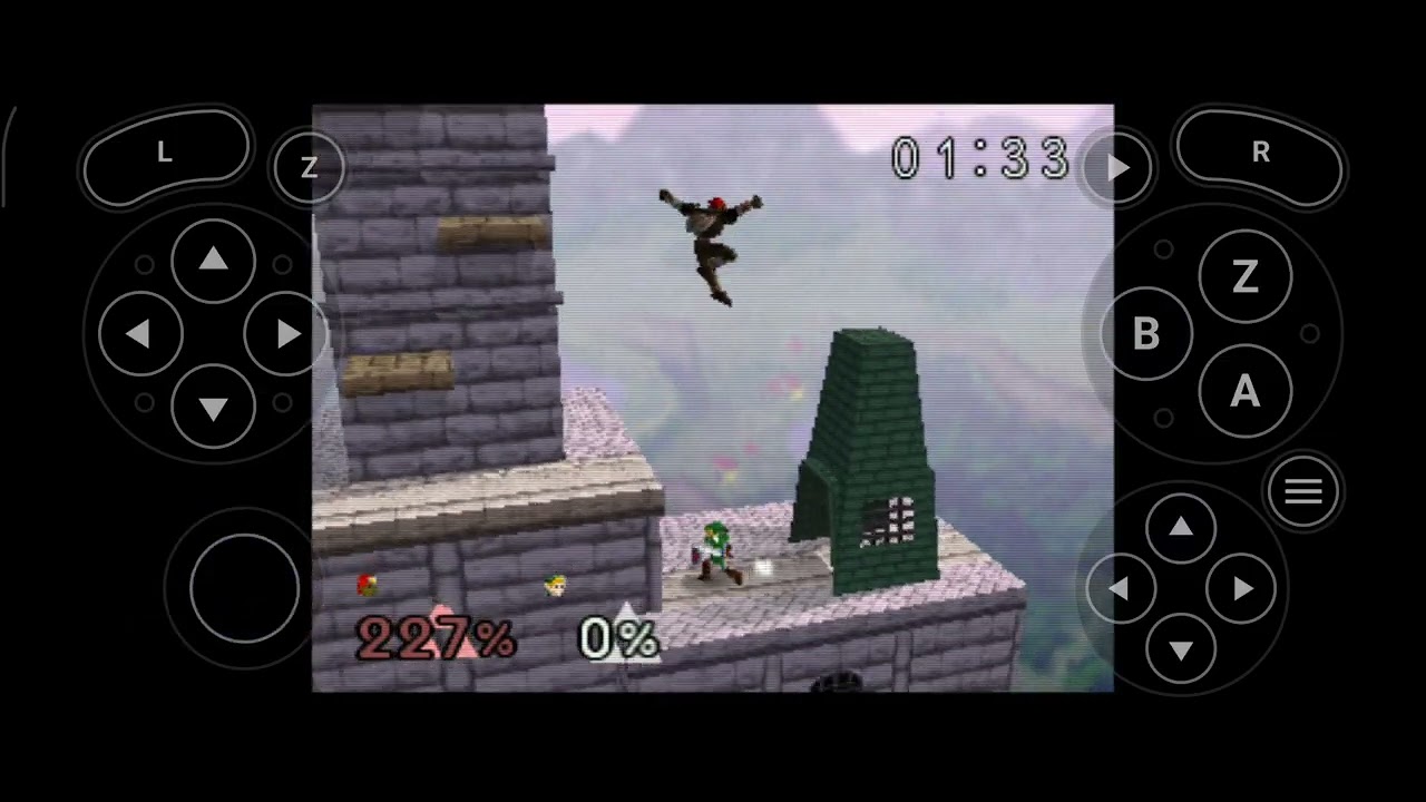 Ganondorf vs link | smash remix | gameplay no commentary.