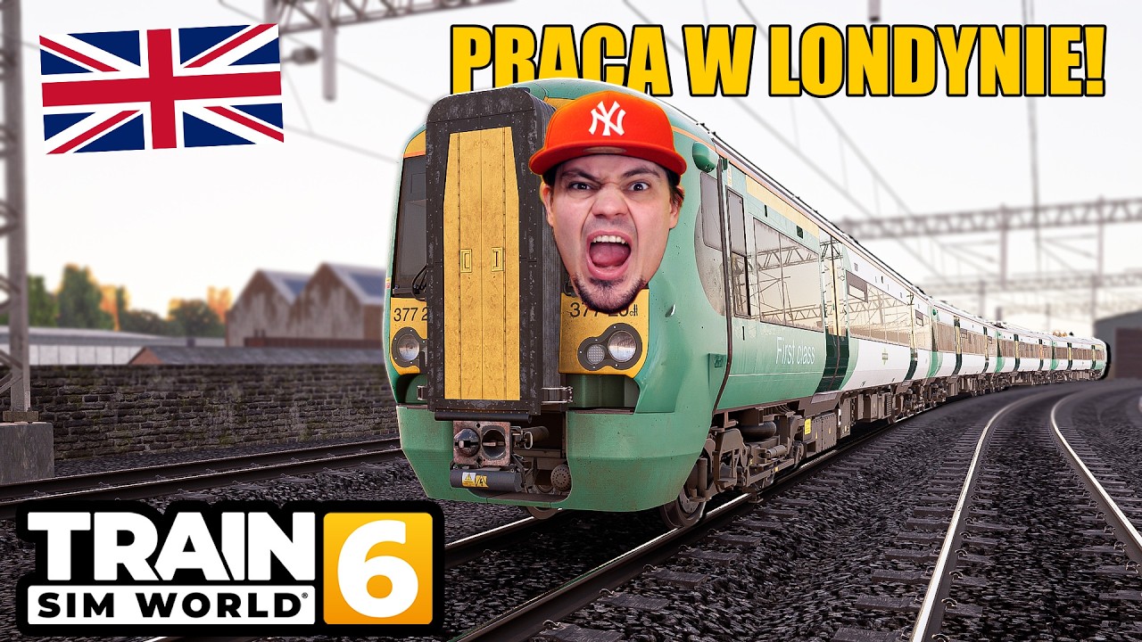 🚈 MOJA PRACA NA KOLEI W LONDYNIE! | Train Sim World 6