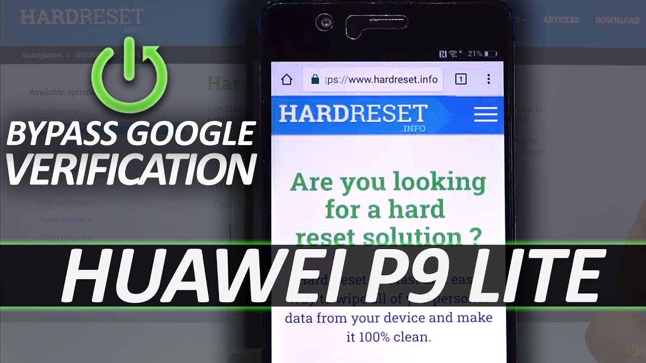 Как разблокировать FRP на Huawei P9 Lite — обойти проверку Google