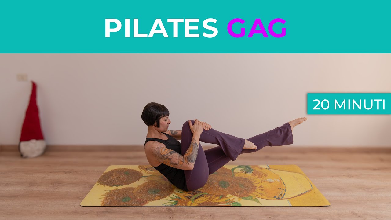 Pilates GAG - Gambe, Addominali e Glutei 💪| Esercizi di Pilates a Casa