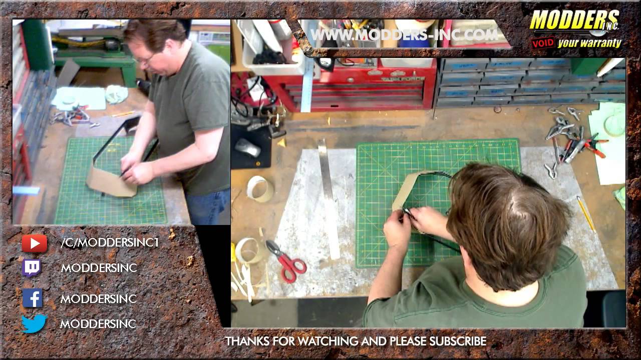 Part Two of  Working on the Alienware Area 51 case mod