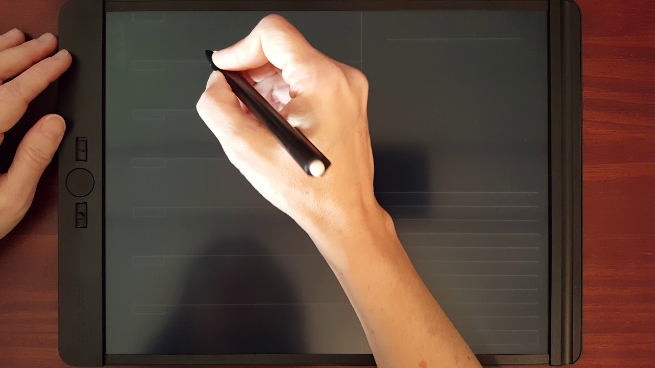 Calibrating Exact Erase on Boogie Board Blackboard