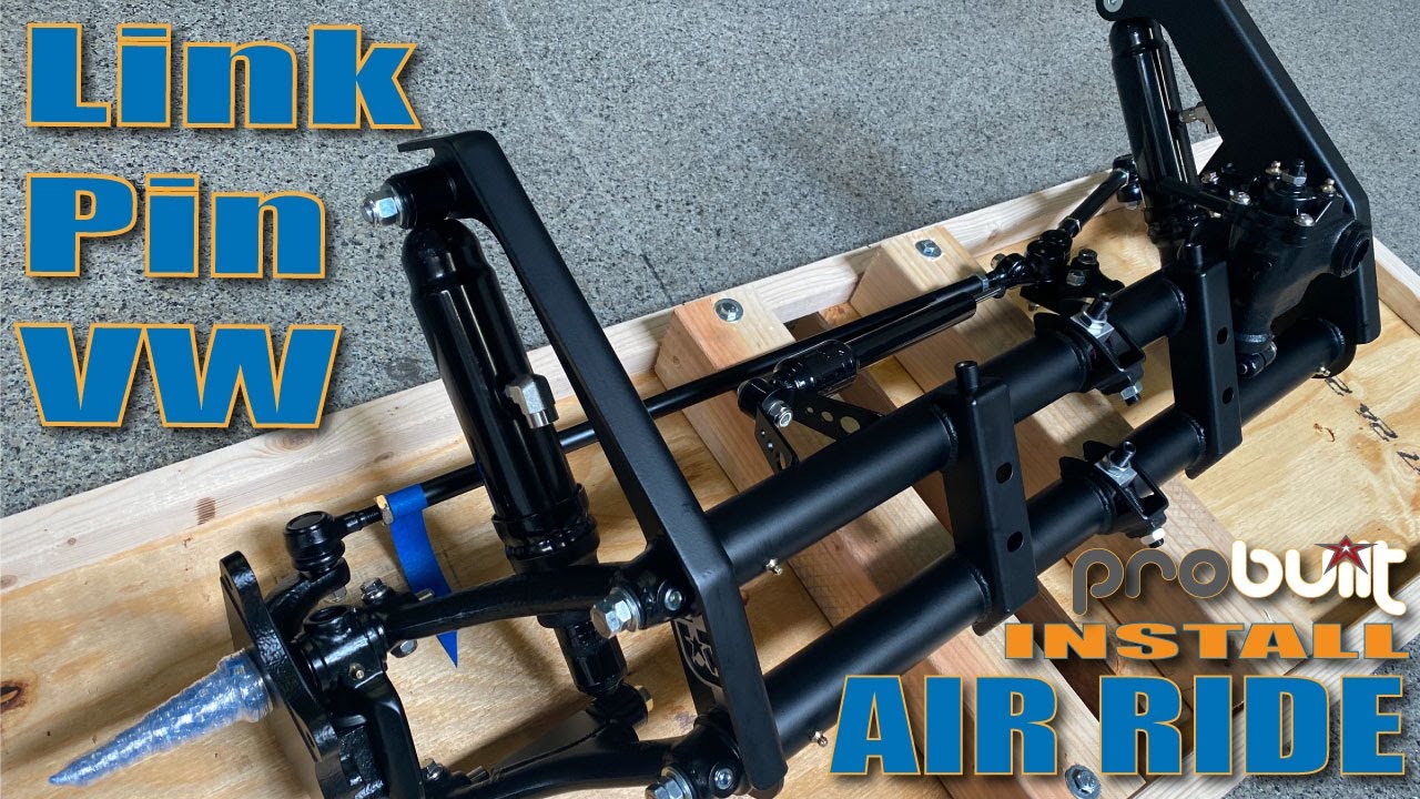 Front Air Ride Install - 1949-65 Classic Volkswagen Beetle Ghia - PRObuilt Beam by Airkewld