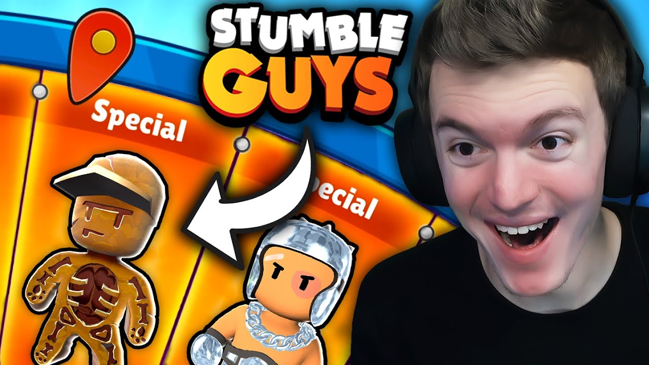 КАЖДЫЙ *ОСОБЕННЫЙ* ПОВОРОТ КОЛЕСА В STUMBLE GUYS!