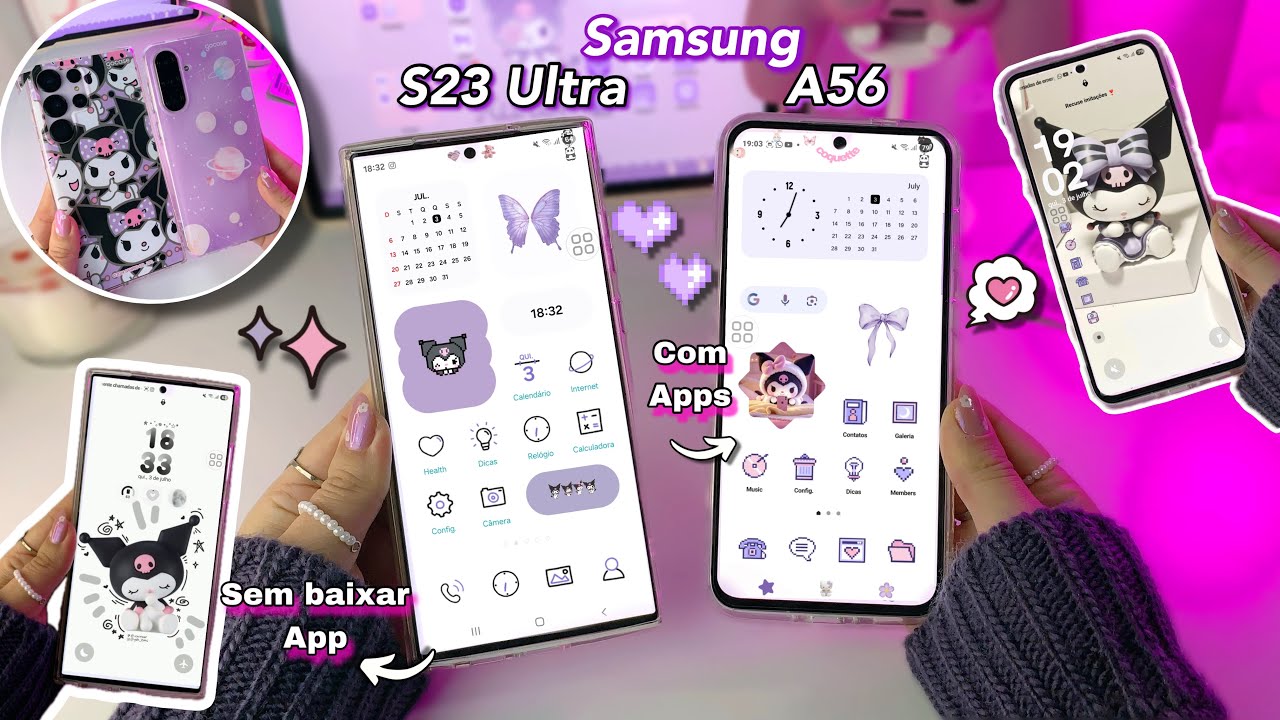 💜NOVA ORGANIZAÇÃO DO SAMSUNG A56 e S23 Ultra