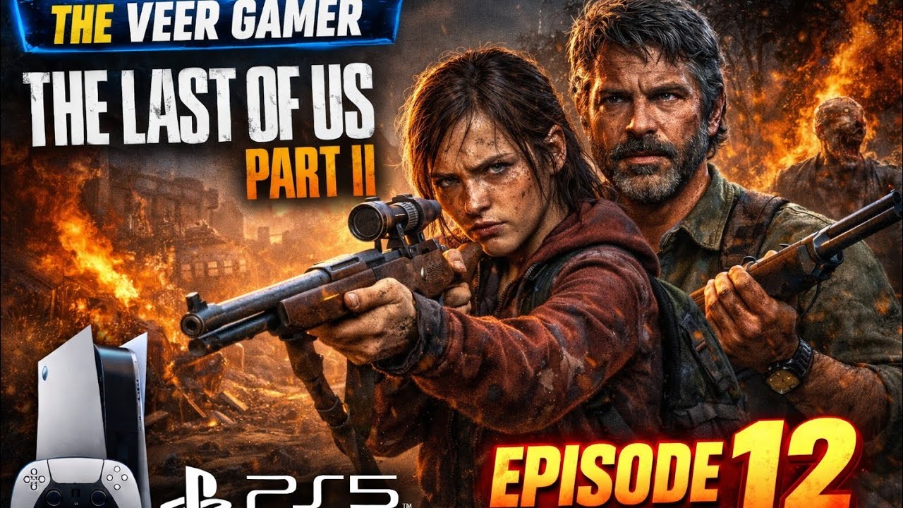 The Last of Us PS5 Gameplay | Episode 12 | Ellie’s Dangerous Journey Continues | The Veer Gamer