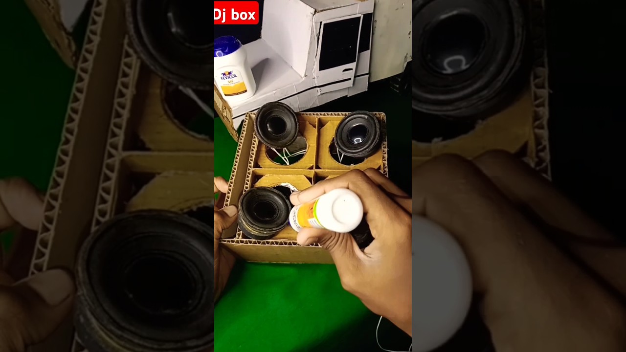 DIY Mini DJ box kaise banaye