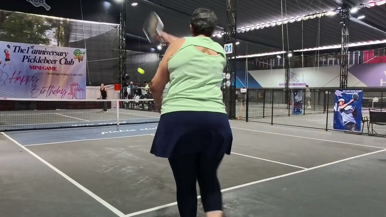 Pickie Ball Club Hanoi Social Feb 20 - Kitel x Desh vs Dani x Helene 