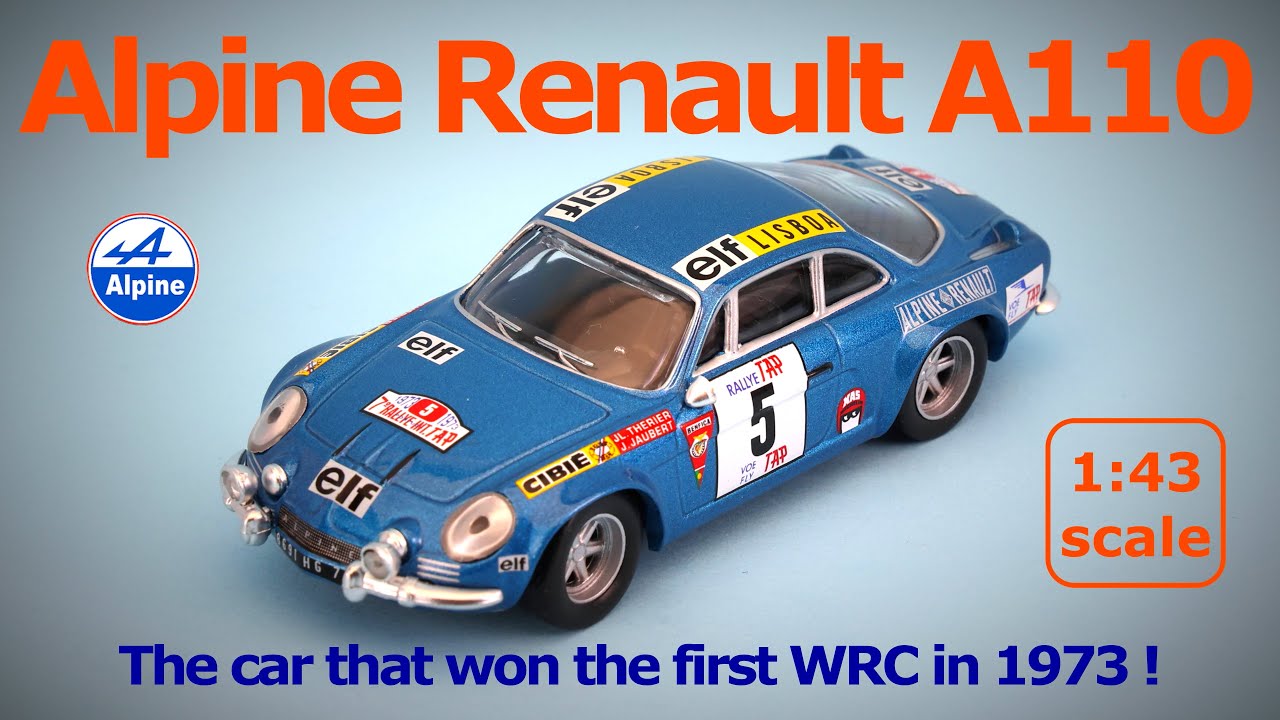 Alpine Renault A110 - 1/43 Scale model car - DieCast & Cars