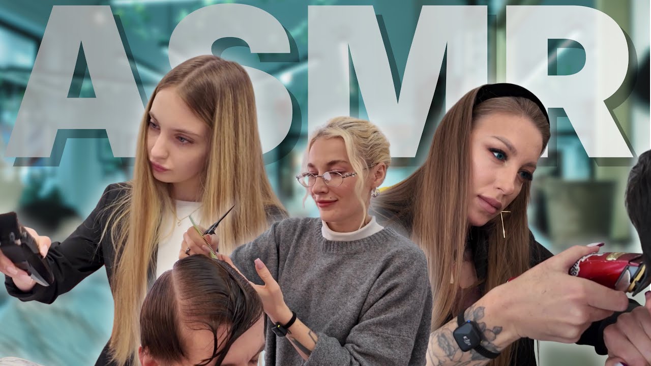 These Barber Ladies Work Wonders &ndash; Best ASMR Haircuts💈