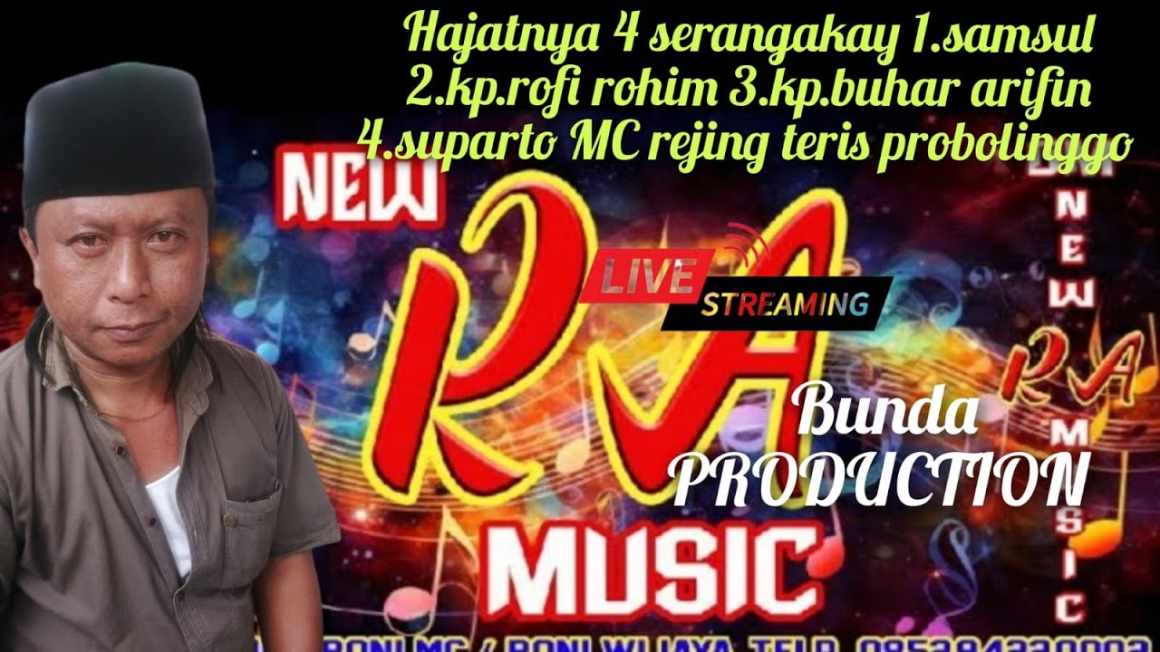 🔴 (LIVE) ROCK DANGDUT NEW R.A PMP.RONI WIJAYA MUSIC DI HAJATNYA CAK SAMSUL REJING