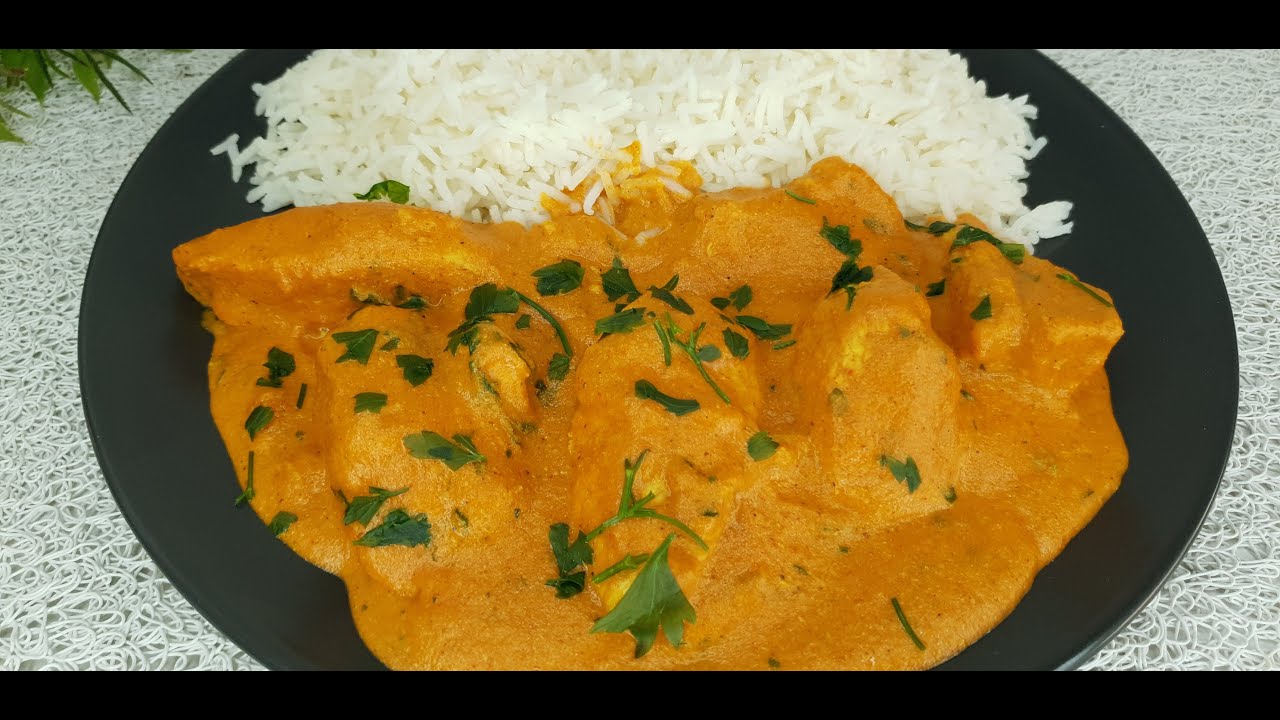 وصفة بتر تشيكن الهندي / Butter chicken / Poulet au beurre