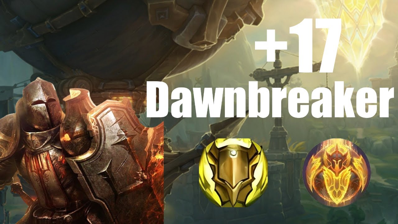 +17 Dawnbreaker no comms pug - Lightsmith Prot Paladin PoV