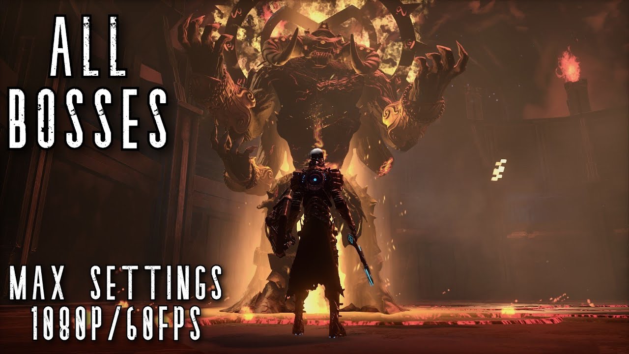 HELLPOINT ~ All Bosses ~ MAX Settings ~ No Commentary ~ PC 60FPS