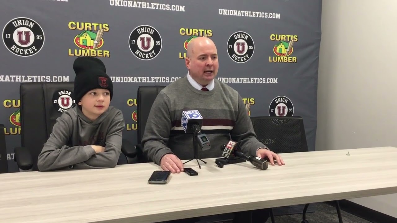 Jeannatte, Korpi lead Union men's hockey past Harvard 4-1: Coach Josh Hauge