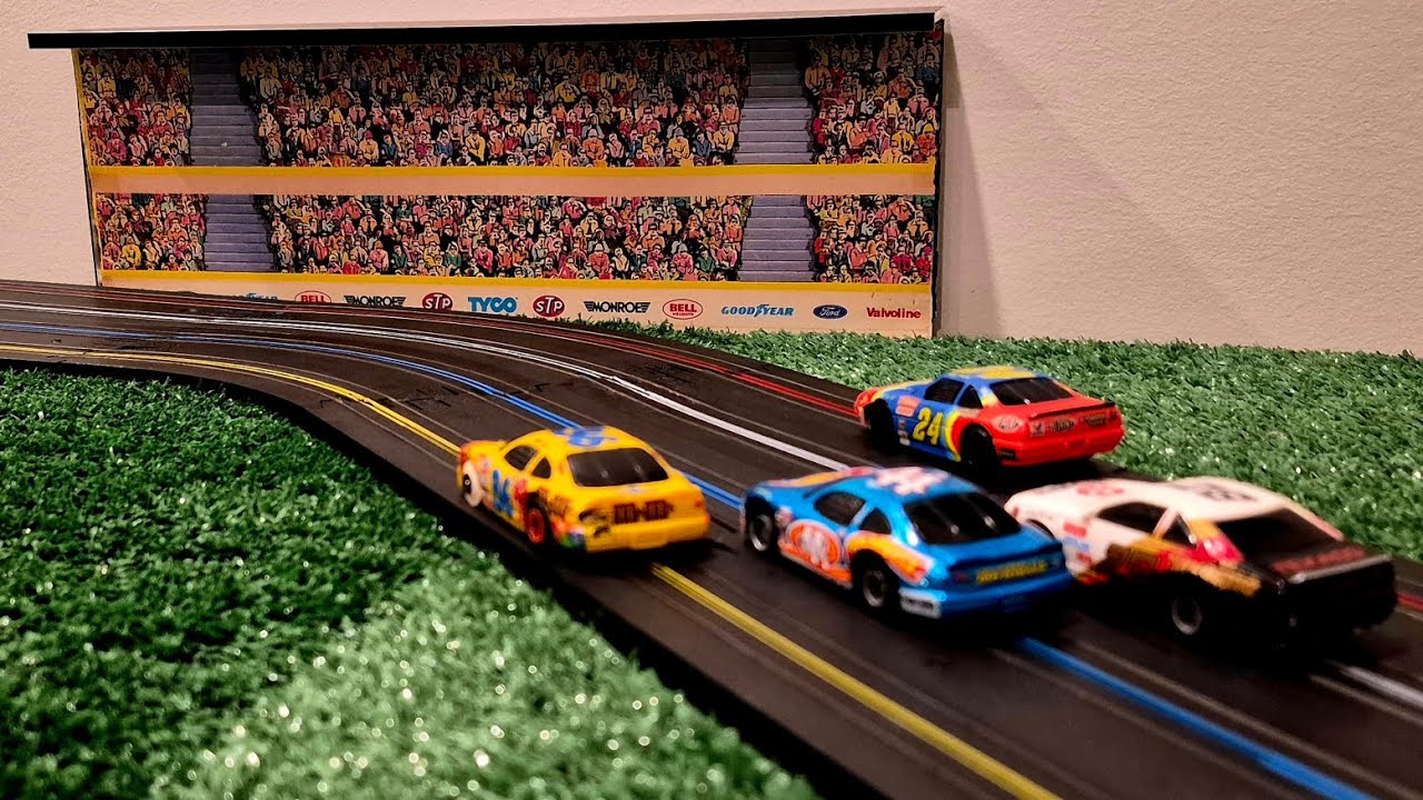 Building a Slot Car Table - Crash Barriers & Guard Rails
