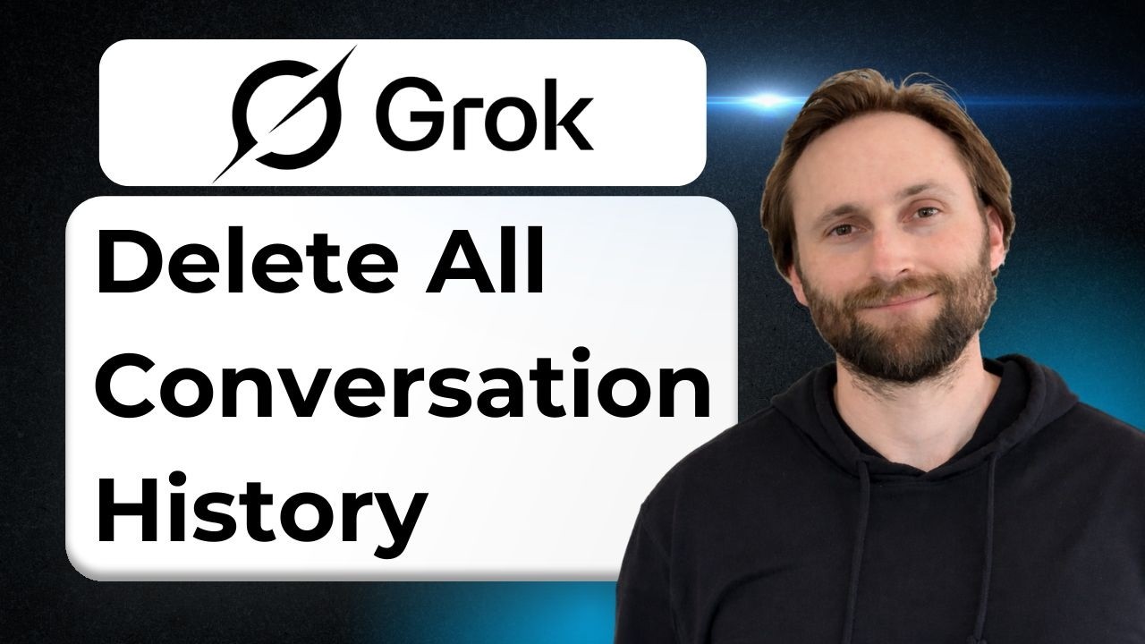 Как удалить всю историю переписки в Grok [Руководство 2026 года]
