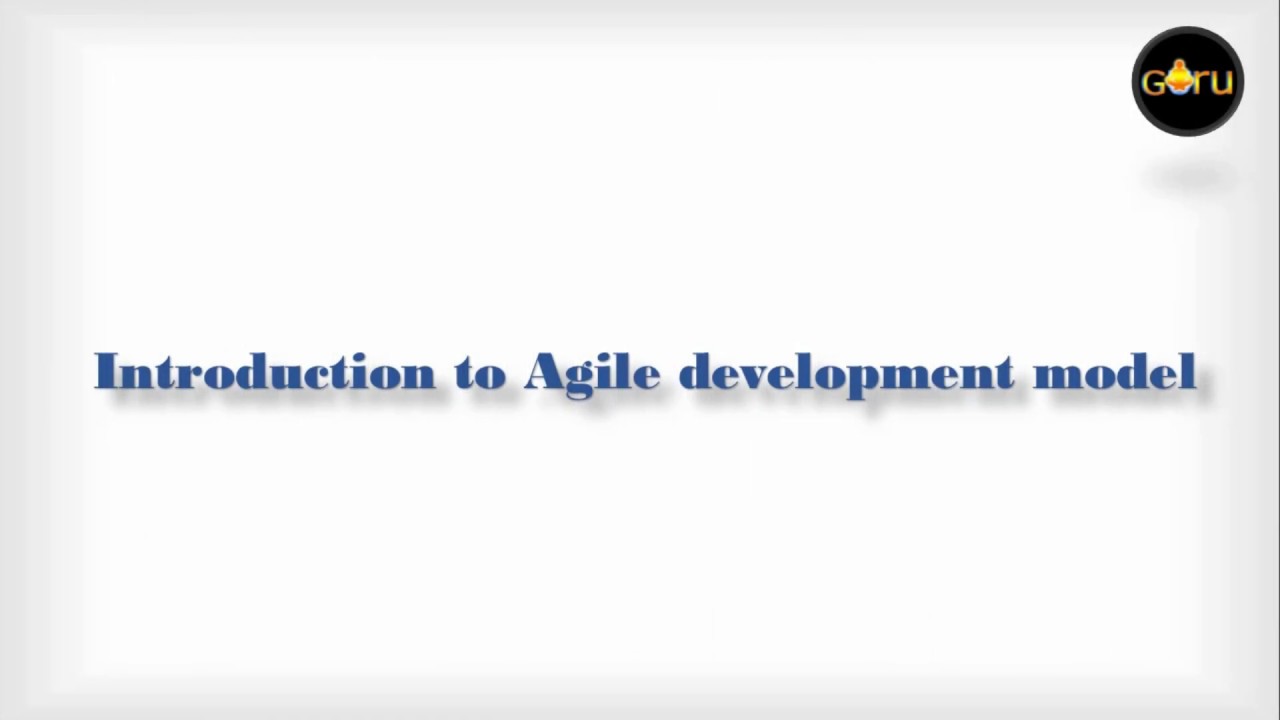 Introduction to AGILE development model