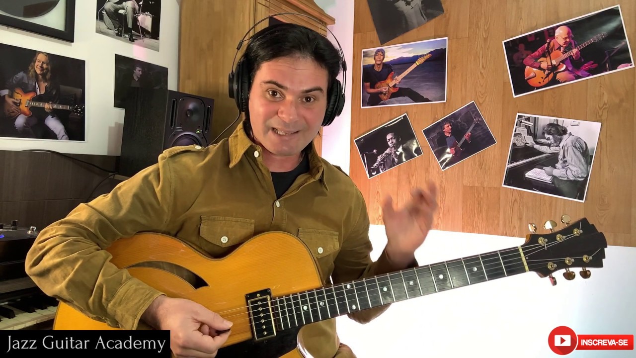 Arpejos b&aacute;sicos no jazz - Iniciando na guitarra JAZZ.