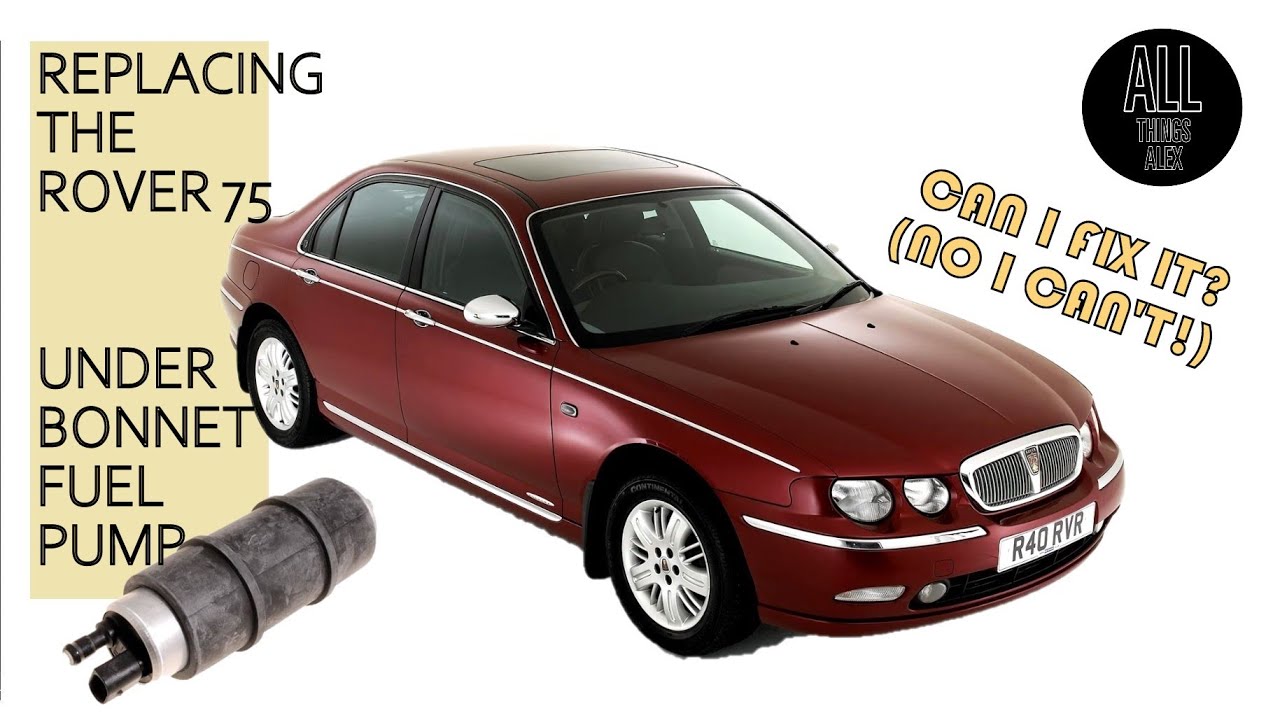 ROVER 75 DIESEL UNDER BONNET FUEL PUMP FAIL!