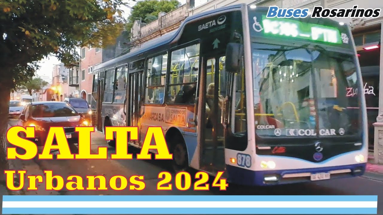 SALTA - SAETA urbanos e Interurbanos de la ciudad de Salta