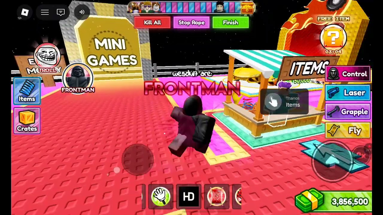 làm FrontMan trong Roblox