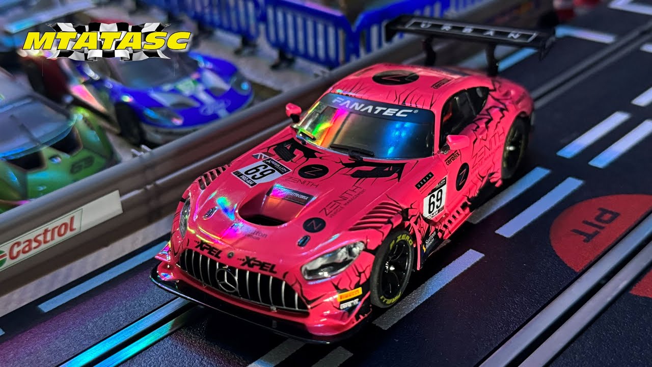 Scalextric Mercedes AMG GT3 SPA 24hr RAM Racing 2021 CLUB Special Slot Car
