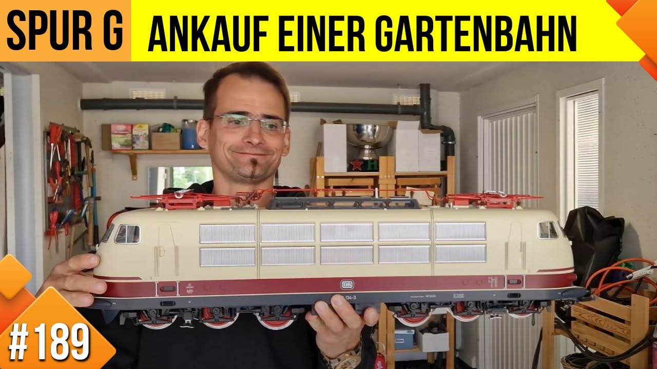 Unsere LGB Gartenbahn #189, Ankauf einer Gartenbahn
