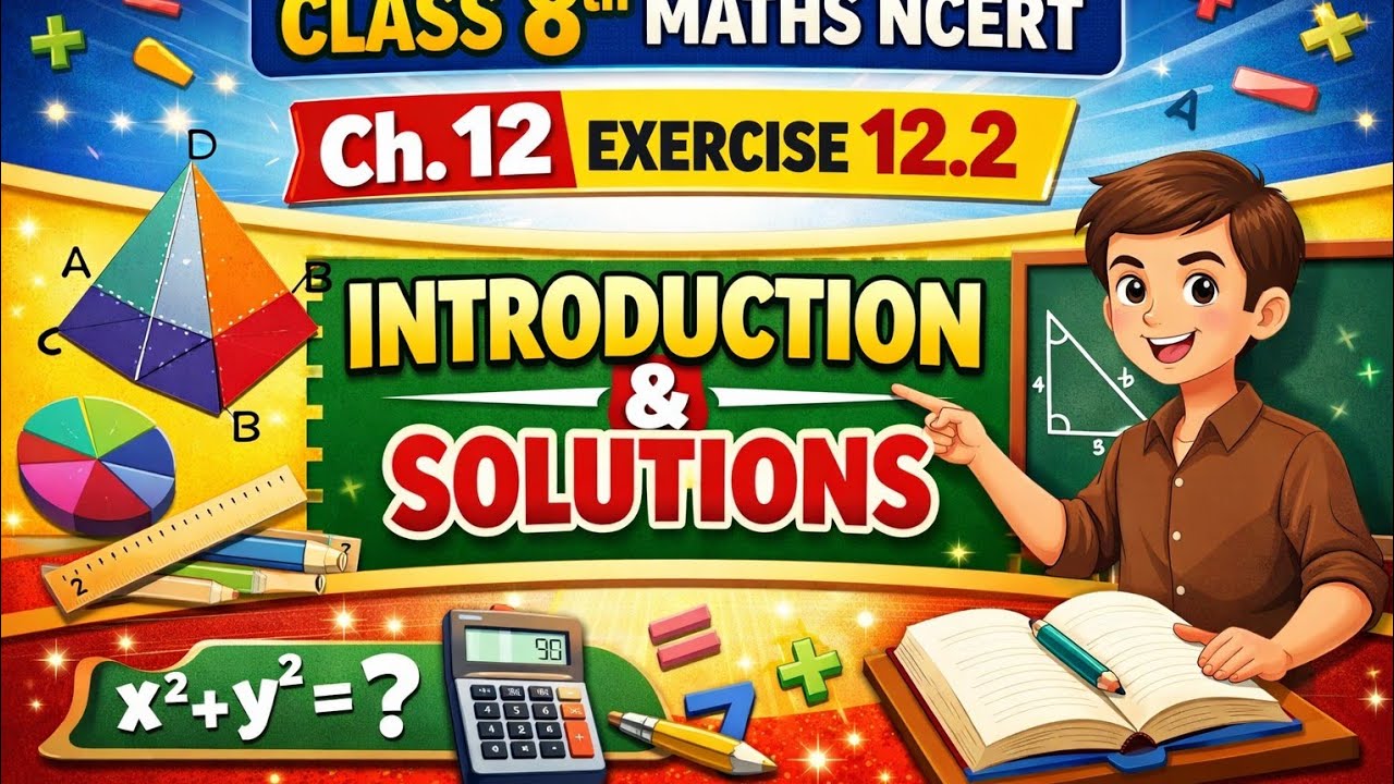 #Q.1 to Q.5 Exercise 12.2 #class 8 maths Ncert introduction and solutions @Gufran Sir Classes 
