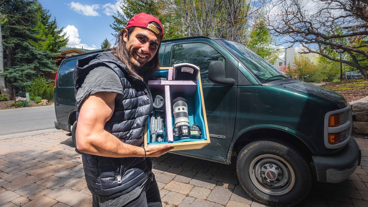 Building a CAMERA BOX for my VAN!